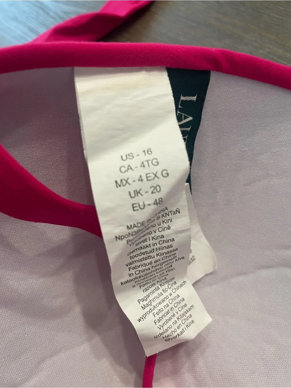 Ralph Lauren vibrant halter